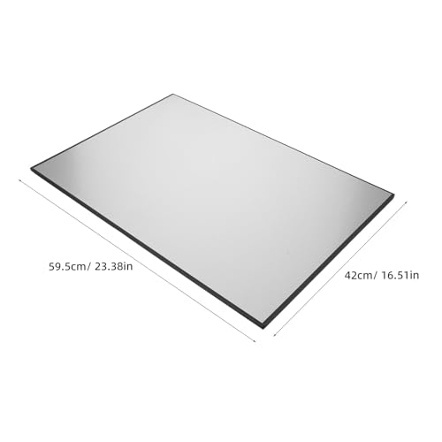 HOMSFOU A3 Silver Photography Reflector Board, Small Tabletop Photo Reflector Cardstock for Studio Lighting and Still Life Shoot, Camera Lighting Accessory for Natural Light Bounce