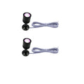 Taysing LED Mini Spotlight Indoor Picture Lights Artwork Lighting Art Lights Without Power Supply 2 Pack (Purple) - size: Purple