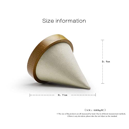 Solid Wood Single Bracelet Display Stand Jewelry Bracelet Display for Selling (WSM02401) - color: Wsm02401