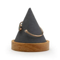 Jewelry Tray Solid Wood Display Stand Bangle Bracelet Watch Holder Jewelry Display Props Tray - color: WSM02402