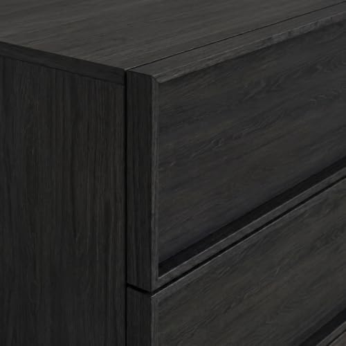 6-Drawer Dresser for Bedroom, 47.2" Wide, Wooden, Black