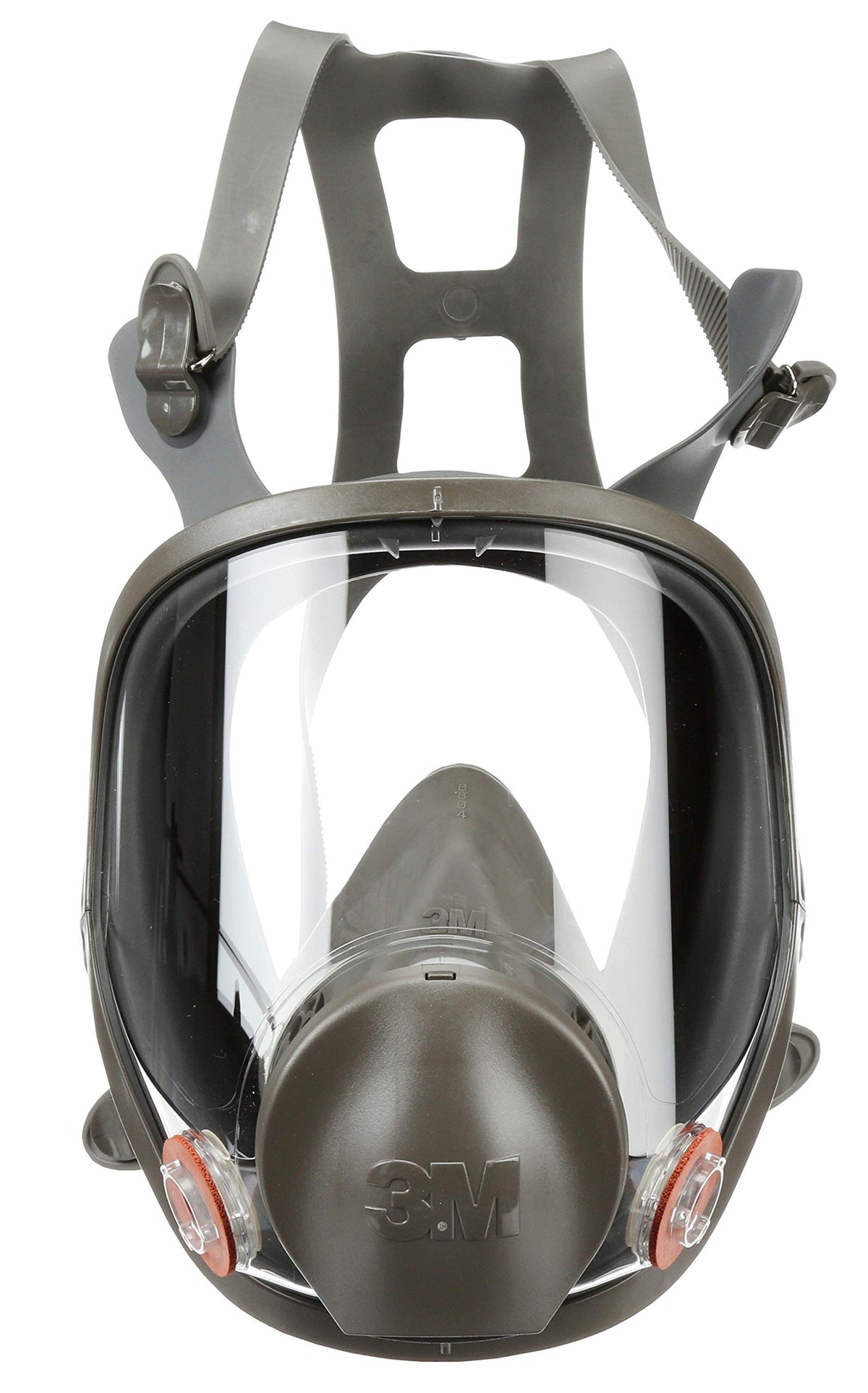3M Full Facepiece Reusable Respirator 6700 – NIOSH Approved, Large Lens, Silicone Seal, Four-Point Harness