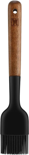 WAGENSTEIGER Silicone Head Scraping Spatula with Wooden Handle: Multi-Purpose Cooking Tool for Spreading, Baking and Mixing, Heat Resistant Cookware, Protects Surfaces with Gentle Head Design