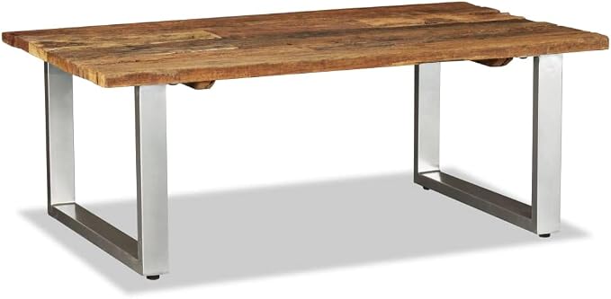 YAFF Coffee Table Solid Reclaimed Wood 39.4"x23.6"x15"