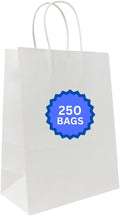 ASSUREPAK White Paper Bags, 13" x 7" x 17", 110 GSM, 250 Count