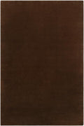 Hand-Tufted Wool Square Area Rug – Soft Premium Wool Carpet for Living Room, Bedroom & Home Décor – 9X9 ft| Walnut – Durable, Non-Slip Backing, Handcrafted Rug