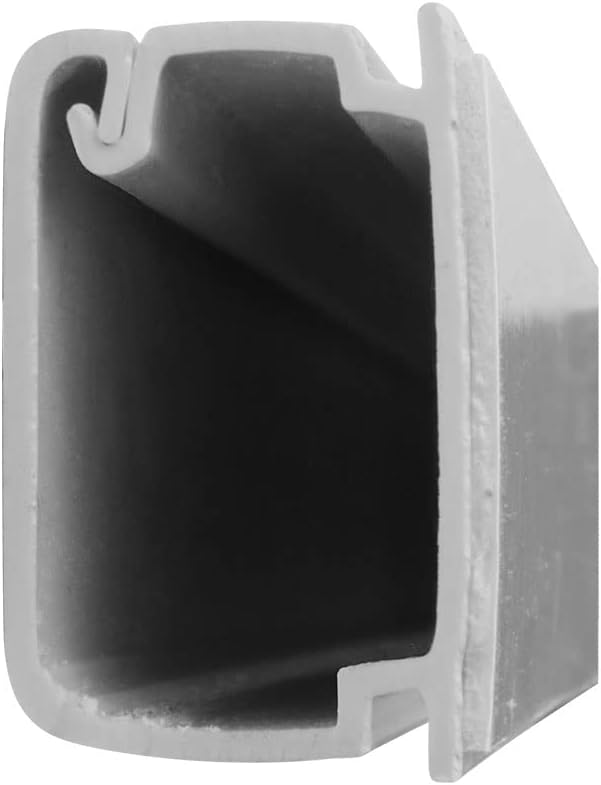 Construct Pro 5 Pack of Raceway 4ft Section x .87in (White)
