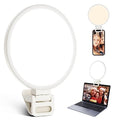 ACMEZING Upgraded Full Screen Ring Light 60 LED Side Emitting Anti-Glare Clip-on Light for Phone iPhone Computer Laptop Monitor, 3 Light Modes for Live Streaming, Selfie, Zoom Video Conference,TikTok
