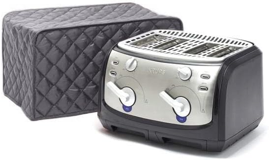 Covermates Keepsakes Toaster Cover - Dust Protection - Stain Resistant - Washable Appliance Cover, Slate