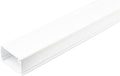 StarTech.com Solid Cable Management Raceway with Adhesive Tape & Cover, 1-3/4"(45mm) W x 1-1/8"(27mm) H - 6ft(1.8m) Length, PVC Network/Power Cord Hider - Wall Wire Duct System, UL Listed, TAA