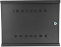 Heavy Duty DVR Lock Box & NVR Enclosure, Lockable Steel Cabinet for CCTV Security Systems, Wall Mount with Ventilation and Built-in Cable Management