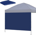 Instant Canopy Tent SunWall Waterproof Tent Sidewalls for 10x10 Pop Up Canopy 1 Pack Sidewall Only, Navy Blue