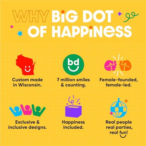Big Dot of Happiness Mrs. and Mrs. - Gold - Lesbian Wedding Photo Booth Props Kit - 20 Count