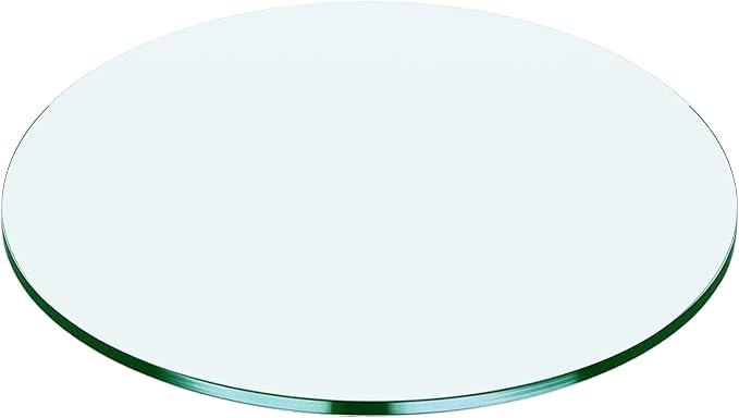 42" Round Tempered Glass Table Top