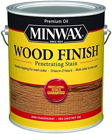 Minwax Wood Finish, Red Chestnut, 1 Gallon