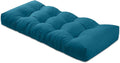 Bench Cushion 51 inches,Indoor/Outdoor Non-Slip Tufted Cushions, Premium Waterproof Linen, Soft Piano Sofa Cushions, High-Density Memory Foam(Dark Blue-51x16x4in)