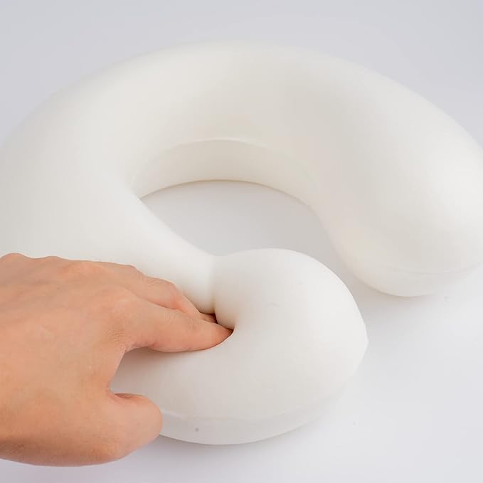 Niuniu Daddy Crocodile Kids Neck Pillow for Traveling, 100% Memory Foam Travel Pillow, Airplane Travel, Road Trip Essentials for Children Neck Support, Stop Head from Falling Forward to Sleep