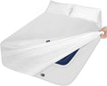 Moonsea Full Size Air Mattress Sheet Set - 3 Pieces Extra Deep Pocket Full Sheet Set 16 to 24 inch - Sheets with Pocket on Side - Easily Fits Extra Deep Pillow Top Air Mattress-White