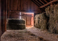 12x8ft Inside Old Dirty Barn Backdrop Hay Bales Dark Wood Beams Barn Interior Photography Background Haystack Country Farmhouse Backgrounds Party Photoshoot Props - size: 12x8ft