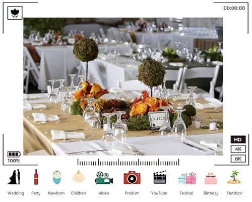 Trykid 12x8ft Wedding Table Centerpieces Backdrop Orange Roses Moss Balls Table Number Thirteen Photography Background Event Styling Tapestry Party Decoration Photo Studio Prop Fabric - size: 12x8ft