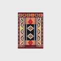 Vintage Boho Area Rugs Multicolor Ethnic Style Geometric Splicing Carpets Bedroom Living Room Kitchen Floor Mats Indoor Outdoor Non-Shedding Runner Rug Home Décor Carpet 3' X 5'