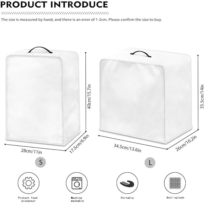 Mumeson Cute Dog Coffee Maker Cover Stand Mixer or Coffee Maker Appliance Cover Dust and Fingerprint Protection Kitchen Stand Mixer Cover Small Appliance Covers, Large