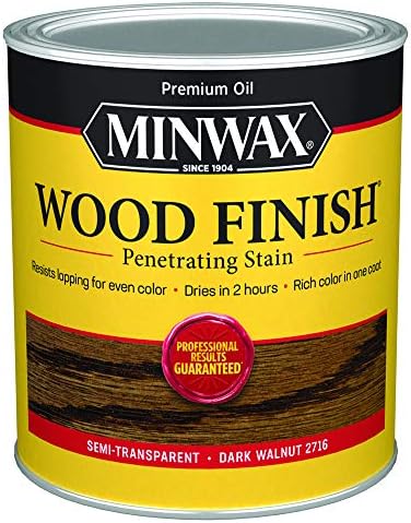 Minwax Wood Finish, Dark Walnut, 1 Quart