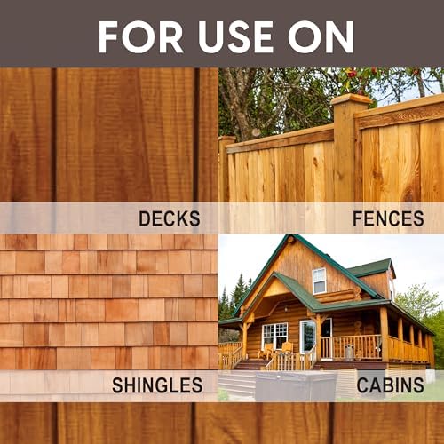 Ready Seal Exterior Wood Stain & Sealer, Redwood, 5 Gallon