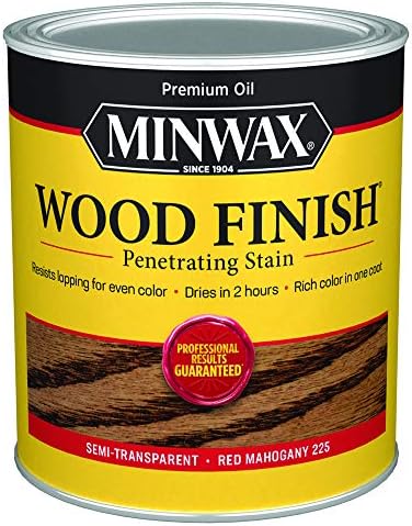 Minwax Wood Finish, Red Mahogany, 1 Quart