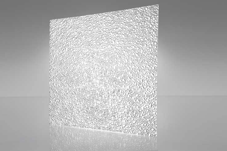 KASTLITE Clear Acrylic Cracked Ice Lighting Panel | 22.25" x 46.25" Plastic Sheets | Fluorescent Lighting for Overhead Fixtures | 8 Pack - size: 22.25" X 46.25"