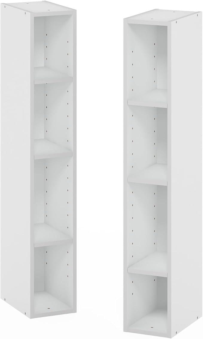 Furinno Fulda Book Shelf, 8-Tier Bookshelf, Bookcase
