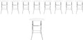 PRO&Family Commercial Round Folding Table, White Top, Powder-Coated Steel Frame, High-Impact Polyethylene Construction, Perfect for Wedding, Party, Shool, Church. (9, 32")