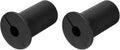 uxcell 2Pcs Wall Grommets for Cables 3/4 Inch Silicone Cable Wall Bushing Feed Through Cable Routing Kit Accessories Wall Cable Pass Through for Ethernet with 7mm Hole, Black