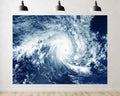 Trykid 6x4ft Powerful Typhoon Backdrop Open Ocean Storm Photography Background Educational Display Party Decoration Tapestry Photo Booth Prop Fabric - size: 6x4ft