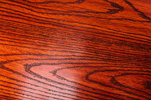 VViViD Red Ash Wood Natural Texture Architectural Vinyl Sheet Film Roll (48 Inch x 25ft Bulk Roll) - size: 48" x 25ft Bulk Roll