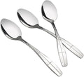 Eagrye 12 Pieces Stainless Steel Dinner Spoons, Silverware Table Spoons