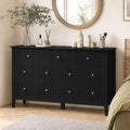 RoyalCraft 7 Drawer Dresser for Bedroom, 53" Wide, Wooden Chest of Drawers