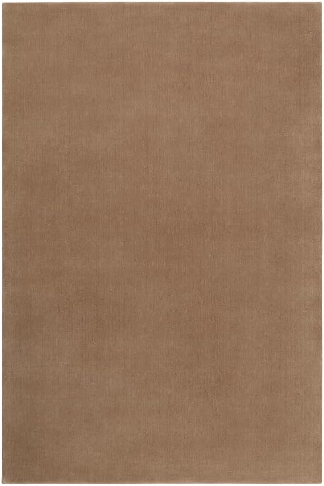 Hand-Tufted Wool Runner Area Rug – Soft Premium Wool Carpet for Living Room, Bedroom & Home Décor – 3X11 ft| Chestnut – Durable, Non-Slip Backing, Handcrafted Rug