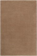 Hand-Tufted Wool Square Area Rug – Soft Premium Wool Carpet for Living Room, Bedroom & Home Décor – 4X4 ft| Chestnut – Durable, Non-Slip Backing, Handcrafted Rug