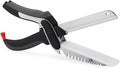 XGIZMOO Kitchen Scissors for Food Slicer Cutter,Quick Release/Install Kitchen Shears Cutting Board Knife Combo for Veggie,Carrots,cucumbers,potatoes,Barbecue Dishwasher Safe (Black)