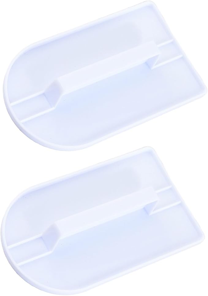 MEYIART 2 PCS Fondant Smoothing,Cake Decoration Icing Smoother