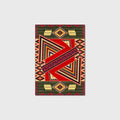 Vintage Boho Area Rugs Multicolor Ethnic Style Geometric Splicing Carpets Bedroom Living Room Kitchen Floor Mats Indoor Outdoor Non-Shedding Runner Rug Home Décor Carpet 2.6' X 4'