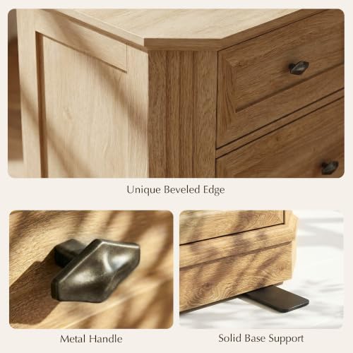 7 Drawers Dresser for Bedroom, 54" Wide Chest of Drawers w/Charging Station