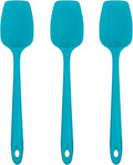 U-Taste Silicone Spoon Spatula Set of 3, 600°F Heat Resistant, Marrs Green