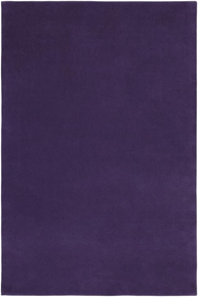 Hand-Tufted Wool Square Area Rug – Soft Premium Wool Carpet for Living Room, Bedroom & Home Décor – 9X9 ft| Lilac – Durable, Non-Slip Backing, Handcrafted Rug