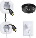 in-Wall Cable Management kit, Cord Hiding for Wall, Hide TV Wires When Mounting A TV, Includes Power & Low Voltage Cable Management, Includes Hole Saw Drill Attachment for Easy Install