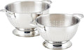 Hestan Provisions – 2-Piece Stainless Steel Colander Set – 3 & 5 Quart, Nesting Design