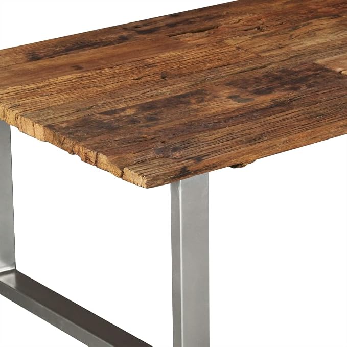 YAFF Coffee Table Solid Reclaimed Wood 39.4"x23.6"x15"