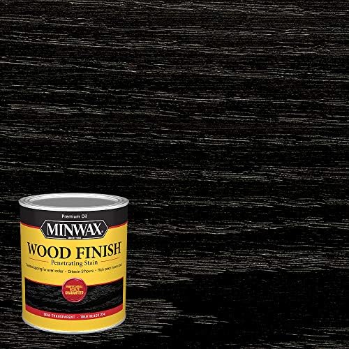 Minwax Wood Finish, True Black, 1 Quart