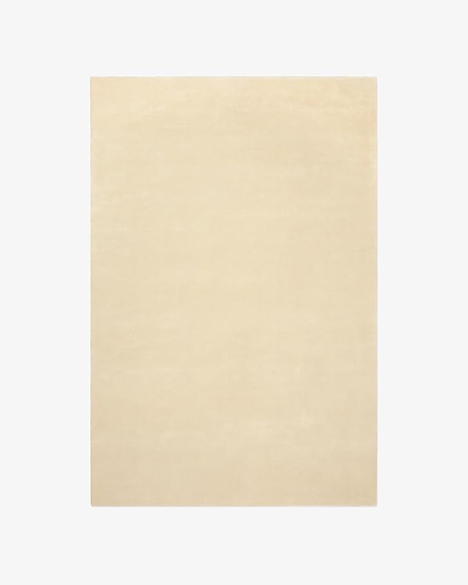 Hand-Tufted Wool Runner Area Rug – Soft Premium Wool Carpet for Living Room, Bedroom & Home Décor – 3X16 ft| Butter – Durable, Non-Slip Backing, Handcrafted Rug